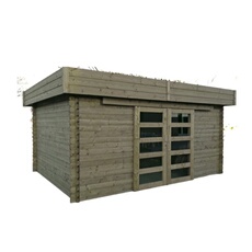 Abri de jardin Viborg 4180 x 3280 mm ? 40 mm