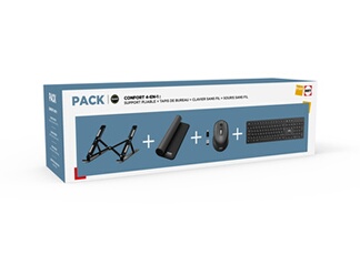Pack CONFORT + tapis + support pliable