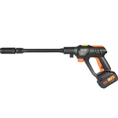 Nettoyeur Haute Pression Sans Fil sur Batterie 4,0AH Chargeur 21V 652PSI 50bar
