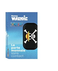Porte monnaie sans contact One Piece Jolly Roger