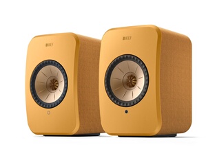 Enceinte connectée Hi Fi KEF LSX 2 Ambre vendues par paire