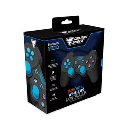Manette GENERIQUE DragonShock - IMMORTAL BT - Manette sans fil Noir pour PS3