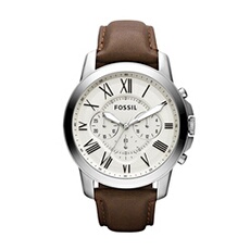 - Montre chronographe Grant en acier inoxydable pour femme, FS4735