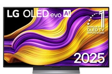 OLED48G56LS.AEU OLED evo Noir Profond + pied inclus 120 Hz 4K 121 cm IA 202
