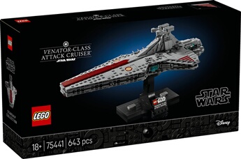 LEGO Star Wars 75441 Le croiseur d'assaut de classe Venator