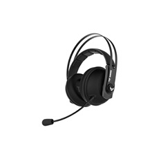 TUF Gaming H7 - Micro-casque - circum-aural - filaire - USB, jack 3,5mm - gris