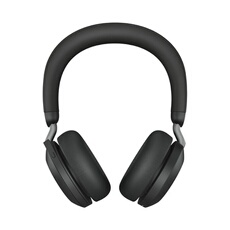 Evolve2 75 - Micro-casque - sur-oreille - Bluetooth - sans fil - Suppresseur de bruit actif - USB-A - isolation acoustique - noir - Optimisé pour la