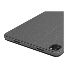 Combo Touch - Clavier et étui - avec trackpad - rétroéclairé - Apple Smart connector - QWERTZ - Allemand - gris oxford - pour Apple 12.9-inch iPad