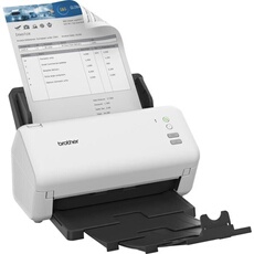 ADS-4100 - Scanner de documents - CIS Double - Recto-verso - A4 - 600 dpi x 600 dpi - jusqu'à 35 ppm (mono) / jusqu'à 35 ppm (couleur) - Chargeur