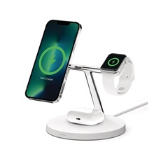 Station de recharge sans fil MagSafe 3 en 1 - Blanc