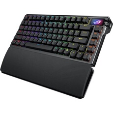 ROG Azoth Extreme - Clavier - 75% - compact - avec affichage OLED - rétroéclairé - sans fil - 2.4 GHz, Bluetooth 5.1, USB - commutateur : ROG NX