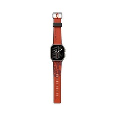 Bracelet de montres GENERIQUE Bracelet - SKINARMA - Spunk - Orange - Silicone - Compatible Apple Watch Ultra 49 mm