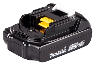 Batterie Makstar Li-Ion 18 V / 1,5 Ah - 1 pièce - - 196235-0