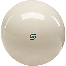 Boule de billard magnétique Tournament 57,2 mm Blanc