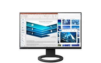 FlexScan EV2480 - Ecran LED - 23.8" - 1920 x 1080 Full HD (1080p) @ 60 Hz - IPS - 250 cd/m² - 1000:1 - 5 ms - HDMI, DisplayPort, USB-C -