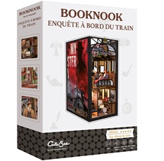 Maquette Booknook Enquête à bord du train