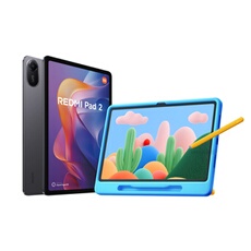 Pack Tablette Tactile Xiaomi Redmi Pad 2 Play 11 4G + coque et stylet enfant - vue 2
