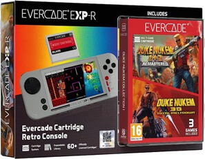 Console rétrogaming Evercade Console Portable EXP-R Duke Nukem Collection 1 Bundle