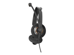 IMPACT SC 60 USB ML - Micro-casque - sur-oreille - filaire - USB - noir avec des reflets orange