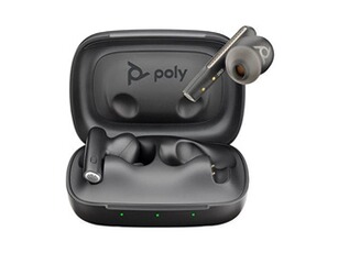 Ecouteurs Hp Poly Voyager Free 60 UC - Écouteurs sans fil avec micro - intra-auriculaire - Bluetooth - Suppresseur de bruit actif - USB-C via un adaptateur