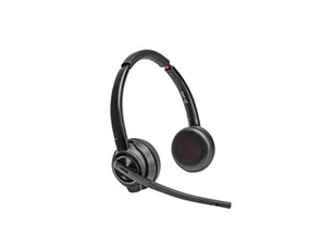 Casque audio Hp Poly Savi 8420 Office - Savi 8400 series - micro-casque - sur-oreille - DECT / Bluetooth - sans fil - Suppresseur de bruit actif - noir