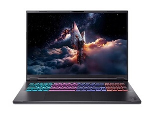 Nitro 18 AI AN18-61 - Copilot+ PC - AMD Ryzen AI 7 - 350 / jusqu'à 5 GHz - Win 11 Home - GeForce RTX 5070 - 32 Go RAM - 1.024 To SSD NVMe - 18" IPS