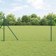 Clôture Euro Ensemble de 2 Vert Métal enduit de poudre Grand 3350358