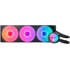 Kraken Core RGB 360mm AIO Liquid Cooler with RGB Cap & RGB Core Fan RL KR36C B1 - vue 4