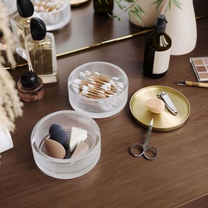 Umbra Tesora Boîte à Bijoux Empilable En Bois Naturel/Laiton - Rangement Élégant Et Moderne Pour Vos Précieux Accessoires