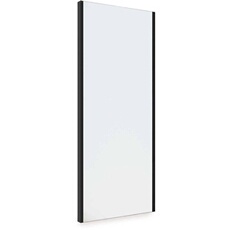 Miroir extractible pour l'intérieur de l'armoire Noir texturé