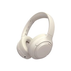 Casque audio GENERIQUE Casque Bluetooth V5.4 avec Réduction Active de Bruit ANC – 67H d'Autonomie – Audio HD 40mm – Blanc