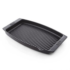 Plat a poisson en céramique - 47 x 28 cm