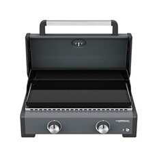 Plancha gaz à poser SIGMA 2 COOK 2211041 avec couvercle de cuisson - vue 3