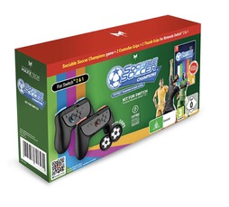 Nintendo Switch Just For Games Maximum Ent. Sociable Soccer Champions Kit For Switch 1 & 2 + Grips Ballon