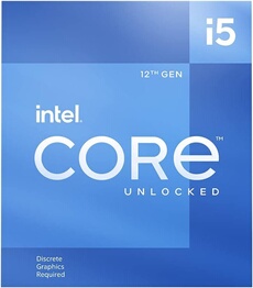 Processeur Core i5-12600KF 10 Cours 6P+4E 4,9 GHz LGA1700 Série 600 125 W