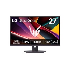 Moniteur Gaming LG UltraGear IPS 27'''' 16/9eme, Resolution : 2560 x 1440 a200Hz, Temps de reponse : 1ms (GtG)