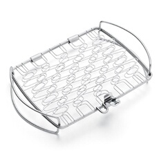 - Grille pour poisson - pour gril barbecue - acier inoxydable