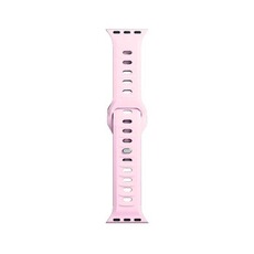 Bracelet de montres GENERIQUE Bracelet en silicone - 3MK PROTECTION - Apple Watch - Rose - Hypoallergénique - Mixte