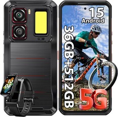 Smartphone Oukitel WP300 Telephone Portable Incassable 5G 36+512Go, 16000mAh 6.8" Dual SIM/NFC Or