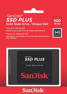 SanDisk SSD Plus 500 Go 2.5 Série ATA III 3D NAND Neuf - vue 4