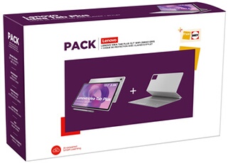 Pack Idea Tab Plus 12 1 + Coque de protection avec clavier et stylet