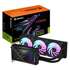 Carte Graphique GIGABYTE AORUS GeForce RTX 5080 XTREME WATERFORCE 16G – 16 Go GDDR7, PCI-E 5.0, 2805 MHz - vue 7