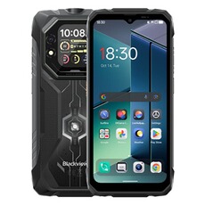 Smartphone Blackview Smartphone ROCK 1 6.56",24Go/256Go,15000 mAh/33W Charge rapide,Dual SIM 4G, NFC,Android 16, Noir