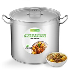 Marmite en acier inoxydable 8,5 L avec passoire et couvercle - Le Creuset - Doyon Després Marmite en acier inoxydable 8,5 L avec passoire et couvercle - Le Creuset - Doyon Després
