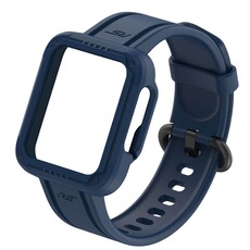 Accessoires bracelet et montre connectée Avizar Bracelet pour Xiaomi Redmi Watch 2 Lite / Redmi Watch 2 Bumper Silicone bleu