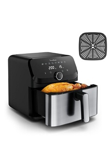 Moulinex Easy Fry Mega Friteuse sans huile Tres grande capacite de 7.5 EZ855D20 RA