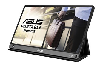 ASUS ZenScreen GO MB16AHP - Ecran LCD - 15.6" (16" visualisable) - portable - 1920 x 1080 Full HD (1080p) - IPS - 250 cd/m² - 700:1 - Micro HDMI,