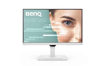 GW2790QT Ergo Eye-care - Ecran LED - 27" - 2560 x 1440 - IPS - 350 cd/m² - 1000:1 - 5 ms - HDMI, DisplayPort - haut-parleurs - blanc