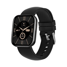 Montre Connectée Fit Fuji Ecran 1.69" IP67 Suivi Santé Noir