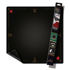 Tapis de Cartes Prestige Format Tarot 60 x 60 cm Noir